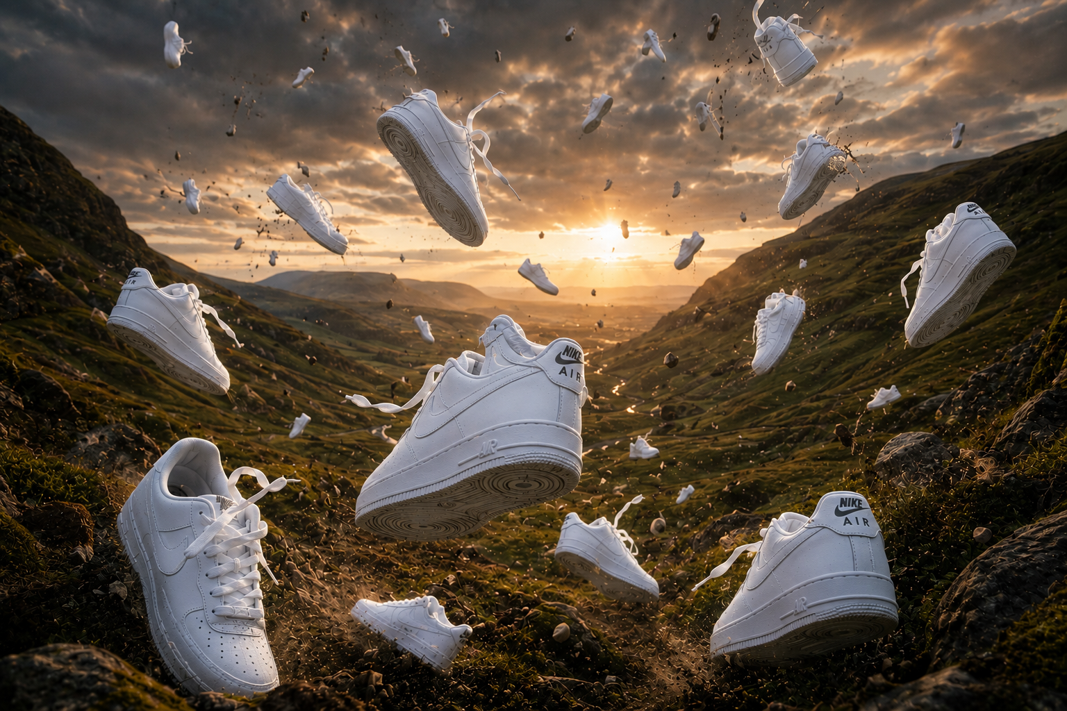 Nike AIr Force 1 Custom Wales